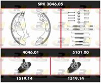 ROADHOUSE SPK304605 - Tipo de montaje: premontado<br>Sistema de frenos: ATE<br>Diámetro 1 [mm]: 15,9<br>Diámetro [mm]: 200<br>Ancho [mm]: 40<br>Artículo complementario/Información complementaria: con cilindro de freno de rueda<br>Lado de montaje: Eje trasero<br>