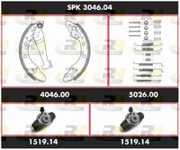 ROADHOUSE SPK304604 - Tipo de montaje: premontado<br>Sistema de frenos: ATE<br>Diámetro 1 [mm]: 15,9<br>Diámetro [mm]: 200<br>Ancho [mm]: 40<br>Artículo complementario/Información complementaria: con cilindro de freno de rueda<br>Lado de montaje: Eje trasero<br>