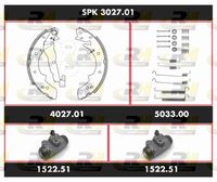 ROADHOUSE SPK302701 - Kit frenos, disco de tambor - Super Precision Kit