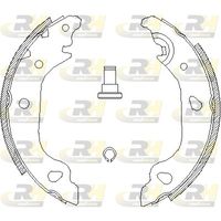 ROADHOUSE 409801 - Lado de montaje: Eje trasero<br>Diámetro [mm]: 180<br>Ancho [mm]: 32<br>Sistema de frenos: Lockheed<br>Artículo complementario/Información complementaria: con palanca<br>Peso [kg]: 1,121<br>Pastilla de freno: sin forros<br>