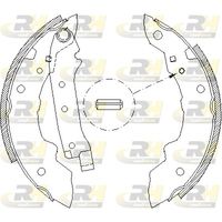 ROADHOUSE 403800 - Lado de montaje: Eje trasero<br>Diámetro [mm]: 180<br>Ancho [mm]: 32<br>Sistema de frenos: Girling<br>Artículo complementario/Información complementaria: con accesorios<br>Artículo complementario/Información complementaria: con palanca<br>Peso [kg]: 1,018<br>Pastilla de freno: sin forros<br>