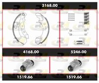 ROADHOUSE SPK316800 - Kit frenos, disco de tambor - Precision Kit