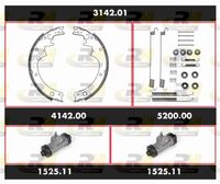 ROADHOUSE 314201 - Kit frenos, disco de tambor - Precision Kit