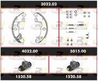 ROADHOUSE SPK 3022.02 - Kit frenos, disco de tambor