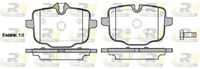 ROADHOUSE 2143300 - Artículo complementario / información complementaria 2: con tornillos<br>Lado de montaje: Eje trasero<br>Longitud [mm]: 106<br>Espesor [mm]: 18<br>Altura [mm]: 56<br>Altura 1 [mm]: 63<br>Contacto avisador de desgaste: preparado para indicador desgaste<br>Artículo complementario/Información complementaria: con accesorios<br>Artículo complementario / información complementaria 2: con lámina adhesiva<br>