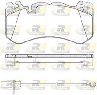 ROADHOUSE 2130030 - Lado de montaje: Eje trasero<br>para código de equipamiento especial: P31;U29<br>Espesor [mm]: 16,4<br>Homologación: R90 Homologated<br>Ancho [mm]: 122,6<br>Peso [kg]: 1,2<br>Altura 1 [mm]: 56,2<br>Contacto avisador de desgaste: preparado para indicador desgaste<br>Sistema de frenos: ATE<br>Tipo de envase: caja<br>Número de WVA: 25353<br>Número de WVA: 25354<br>