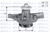 DOLZ A115 - Bomba de agua adicional (circuito de agua de refrigeración)