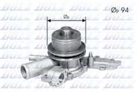 DOLZ A132 - Bomba de agua, refrigeración del motor