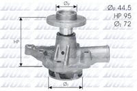 DOLZ A121 - Bomba de agua adicional (circuito de agua de refrigeración)