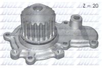 DOLZ C128 - Material rotor de la bomba: Metal<br>Material junta: Caucho<br>Material: Fundición de aluminio<br>Número de dientes: 20<br>Número de alas/palas: 6<br>Peso [kg]: 0,890<br>Artículo complementario/Información complementaria: con junta<br>