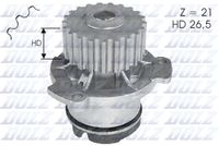 DOLZ L121 - Bomba de agua, refrigeración del motor