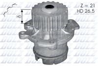 DOLZ L123 - Bomba de agua, refrigeración del motor