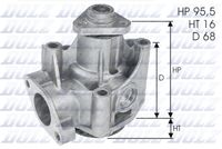 DOLZ L135 - Bomba de agua, refrigeración del motor