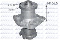 DOLZ S238 - Bomba de agua, refrigeración del motor