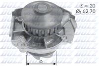 DOLZ S361 - Bomba de agua, refrigeración del motor