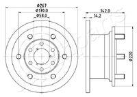 JAPANPARTS DI-0254 - Disco de freno