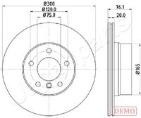 JAPANPARTS DP0136C - Disco de freno