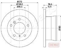 JAPANPARTS DP0526C - Disco de freno