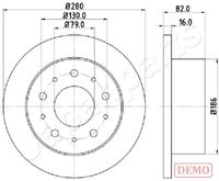 JAPANPARTS DP0611C - Disco de freno