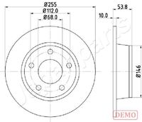 JAPANPARTS DP-0914C - Disco de freno