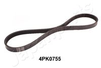 JAPANPARTS DV4PK0755 - Correa trapecial poli V