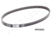 JAPANPARTS DV4PK0655 - Correa trapecial poli V