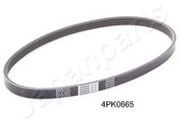 JAPANPARTS DV4PK0665 - Correa trapecial poli V