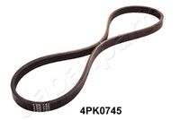 JAPANPARTS DV4PK0745 - Correa trapecial poli V