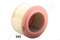 JAPANPARTS FA345S - Tipo de filtro: Cartucho filtrante<br>Altura [mm]: 136<br>Diámetro exterior [mm]: 223<br>Diámetro interior [mm]: 138<br>