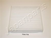 JAPANPARTS FAATY9 - Tipo de filtro: Filtro de partículas (HEPA)<br>Altura [mm]: 30<br>Longitud [mm]: 215<br>Ancho [mm]: 195<br>