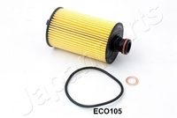 JAPANPARTS FOECO105 - Tipo de filtro: Cartucho filtrante<br>Altura [mm]: 124<br>Diámetro exterior [mm]: 62<br>Diámetro interior [mm]: 26<br>