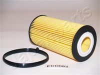 JAPANPARTS FOECO063 - Tipo de filtro: Cartucho filtrante<br>Altura [mm]: 125<br>Diámetro exterior [mm]: 65<br>Diámetro interior [mm]: 31<br>Diámetro 3 [mm]: 31<br>