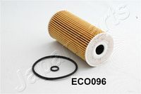 JAPANPARTS FOECO096 - Tipo de filtro: Cartucho filtrante<br>Altura [mm]: 131<br>Diámetro exterior [mm]: 65<br>Diámetro interior [mm]: 26<br>Diámetro 3 [mm]: 26<br>