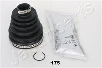 JAPANPARTS KB175 - Lado de montaje: Eje delantero<br>Lado de montaje: lado de rueda<br>Altura [mm]: 114<br>Material: Policloropreno (Neopreno)<br>Diám. int. 1 [mm]: 84<br>Diám. int. 2[mm]: 26<br>