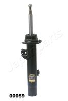 JAPANPARTS MM00059 - año construcción desde: 09/2004<br>Lado de montaje: Eje delantero, izquierda<br>Tipo de amortiguador: Presión de gas<br>Tipo de amortiguador: Columna de amortiguador<br>Sistema de amortiguadores: Bitubular<br>Referencia artículo par: MM-00059<br>Nº art. de accesorio recomendado: SM0174<br>Tipo de sujeción de amortiguador: Espiga arriba<br>