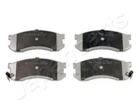 JAPANPARTS PA380AF - Juego de pastillas de freno