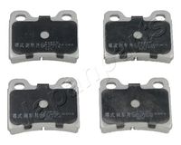 JAPANPARTS PPK01AF - Lado de montaje: Eje delantero<br>Espesor [mm]: 19<br>Longitud [mm]: 131<br>Ancho [mm]: 58<br>Sistema de frenos: Bendix<br>Número de WVA: 21171<br>