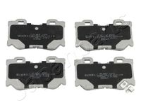 JAPANPARTS PP105AF - Juego de pastillas de freno