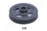 JAPANPARTS PU216 - Parámetro: 6PK<br>Número de canales: 5<br>