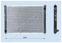 JAPANPARTS RDA012042 - Radiador, refrigeración del motor