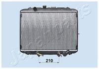 JAPANPARTS RDA283058 - Radiador, refrigeración del motor