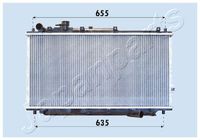 JAPANPARTS RDA333019 - Radiador, refrigeración del motor