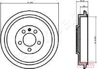 JAPANPARTS TA0906C - Tambor de freno