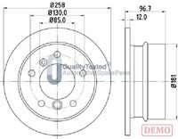 JAPANPARTS DP0518C - Disco de freno