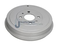 JAPANPARTS TA0206C - año construcción desde: 03/1999<br>año construcción hasta: 08/2000<br>Lado de montaje: Eje trasero<br>Número de orificios: 4<br>Diámetro de orificio [mm]: 59<br>Diámetro exterior del tambor de freno [mm]: 267,8<br>Rebajado máx. tambor de freno [mm]: 230<br>H tamb. freno interna [mm]: 48,2<br>H tamb. freno total [mm]: 61,1<br>corona de agujeros - Ø [mm]: 98<br>Diseño/cantidad de taladros: 4/8<br>Superficie: barnizado<br>Diámetro interior de tambor de freno [mm]: 228,3<br>Diámetro de centrado [mm]: 59<br>