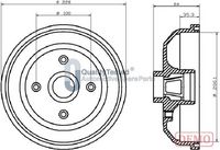 JAPANPARTS TA0407C - Dinámica de frenado / conducción: para vehículos con ABS<br>Diámetro de orificio [mm]: 39,80<br>Diámetro exterior del tambor de freno [mm]: 228<br>Rebajado máx. tambor de freno [mm]: 201<br>H tamb. freno interna [mm]: 35,2<br>H tamb. freno total [mm]: 84,3<br>Número de orificios: 4<br>corona de agujeros - Ø [mm]: 100<br>Superficie: barnizado<br>Lado de montaje: Eje trasero<br>Diámetro interior de tambor de freno [mm]: 200<br>Diámetro de centrado [mm]: 50,2<br>