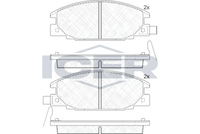 ICER 140854 - Juego de pastillas de freno