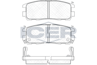 ICER 140991 - Juego de pastillas de freno