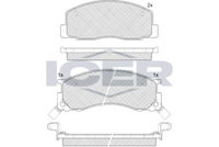 ICER 141057 - Juego de pastillas de freno