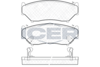 ICER 141096 - Juego de pastillas de freno